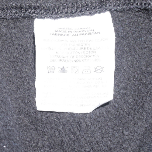 Nike Men's Black 2XL Pullover Hoodie Just Do It Fleece Sweatshirt
