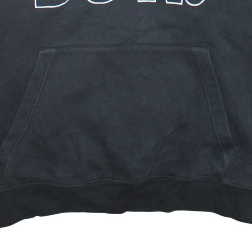 Nike Men's Black 2XL Pullover Hoodie Just Do It Fleece Sweatshirt