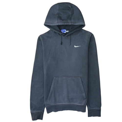 Nike Men's Black Pullover Hoodie Small Regular Fit Fleece Sweatshirt