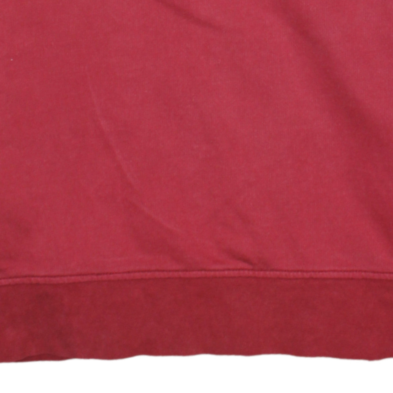 Timberland Men’s Red Crew Neck Cotton Pullover Sweatshirt Size M