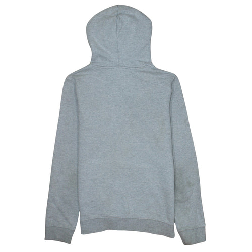 The North Face Boys Grey XL Pullover Hoodie Fleece Logo Sweatshirt