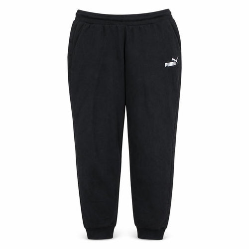 Puma Womens Black XL Jogger Sweatpants Fleece Trousers