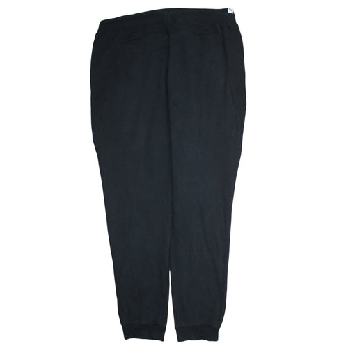 Puma Womens Black XL Jogger Sweatpants Fleece Trousers