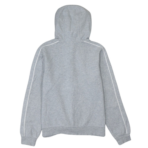 Nike Men's Grey Full Zip Hoodie S Regular Fit Sportswear