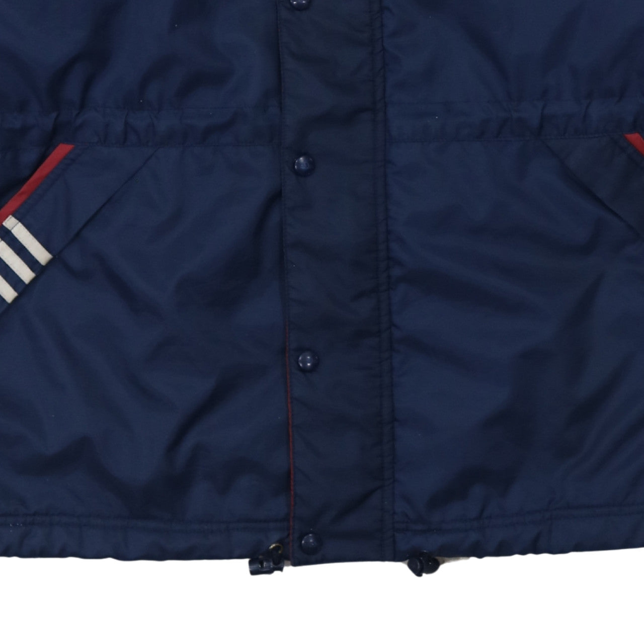 Adidas Mens Blue Retro Bomber Jacket M Vintage 90s Sportswear