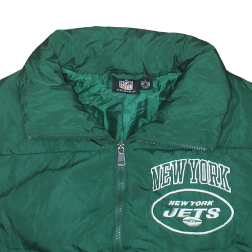 Primark Women’s Green New York Jets Padded Waistcoat Size 10