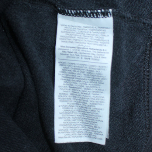 Nike Men's Navy Full Zip Hoodie XL Cotton Casual Sweatshirt