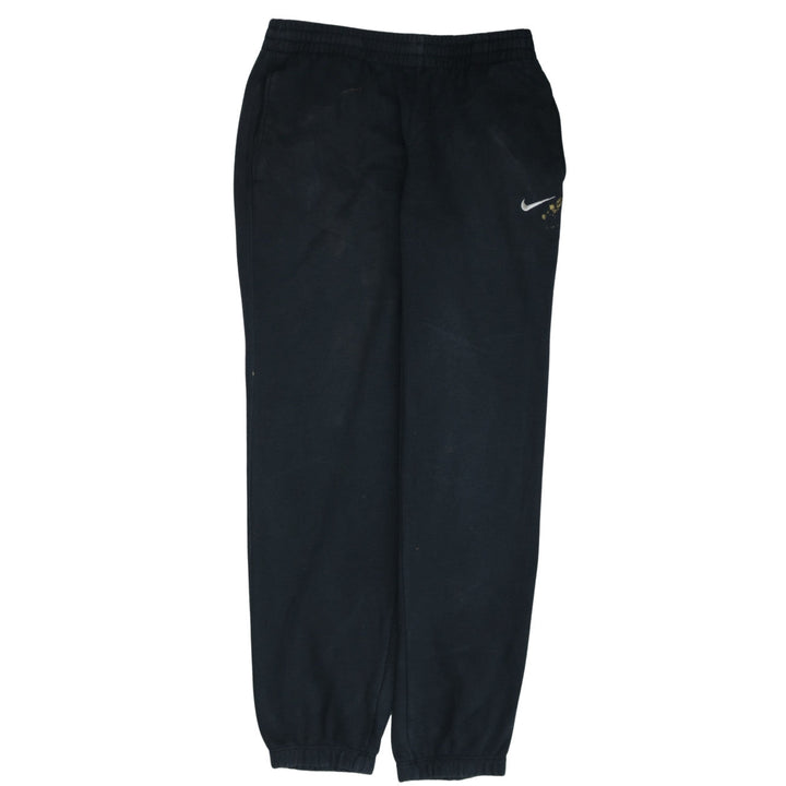 Nike Men's Black Small Jogger Sweatpants Elastic Waist Fleece