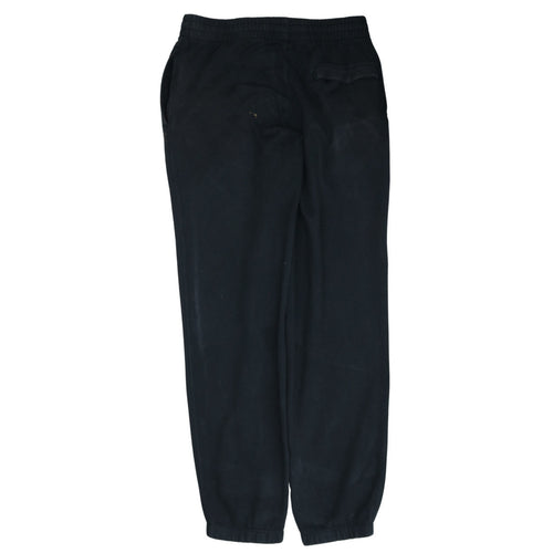 Nike Men's Black Small Jogger Sweatpants Elastic Waist Fleece