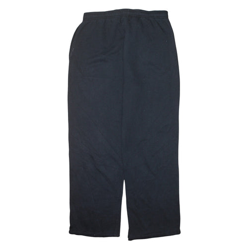 Reebok Men's Black Sweatpants Elastic Waist Soft Fleece Joggers Size M