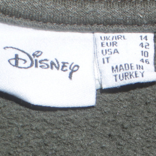 Disney Women Khaki Mickey Mouse 1928 Pullover Sweatshirt Size 14