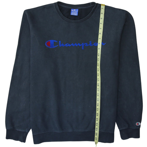 Champion Men's Black XL Pullover Crew Neck Sweatshirt
