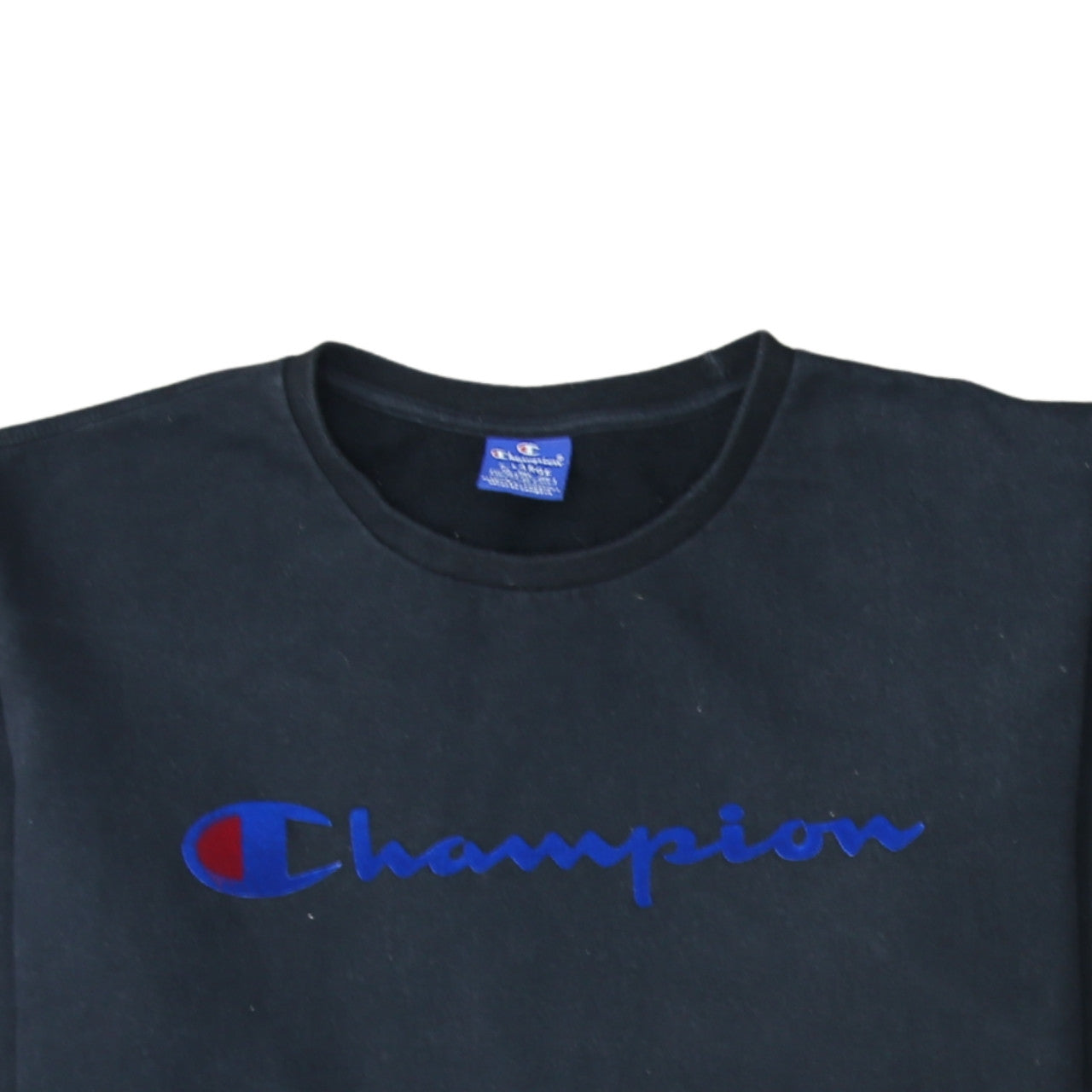 Champion Men's Black XL Pullover Crew Neck Sweatshirt