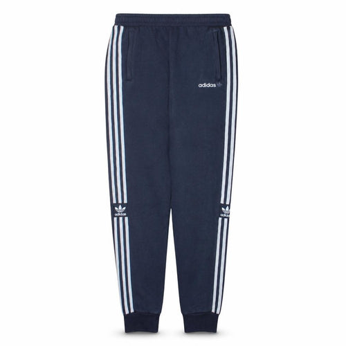 Adidas Boys Blue Jogger Sweatpants 15-16 Years Fleece Tapered Bottoms