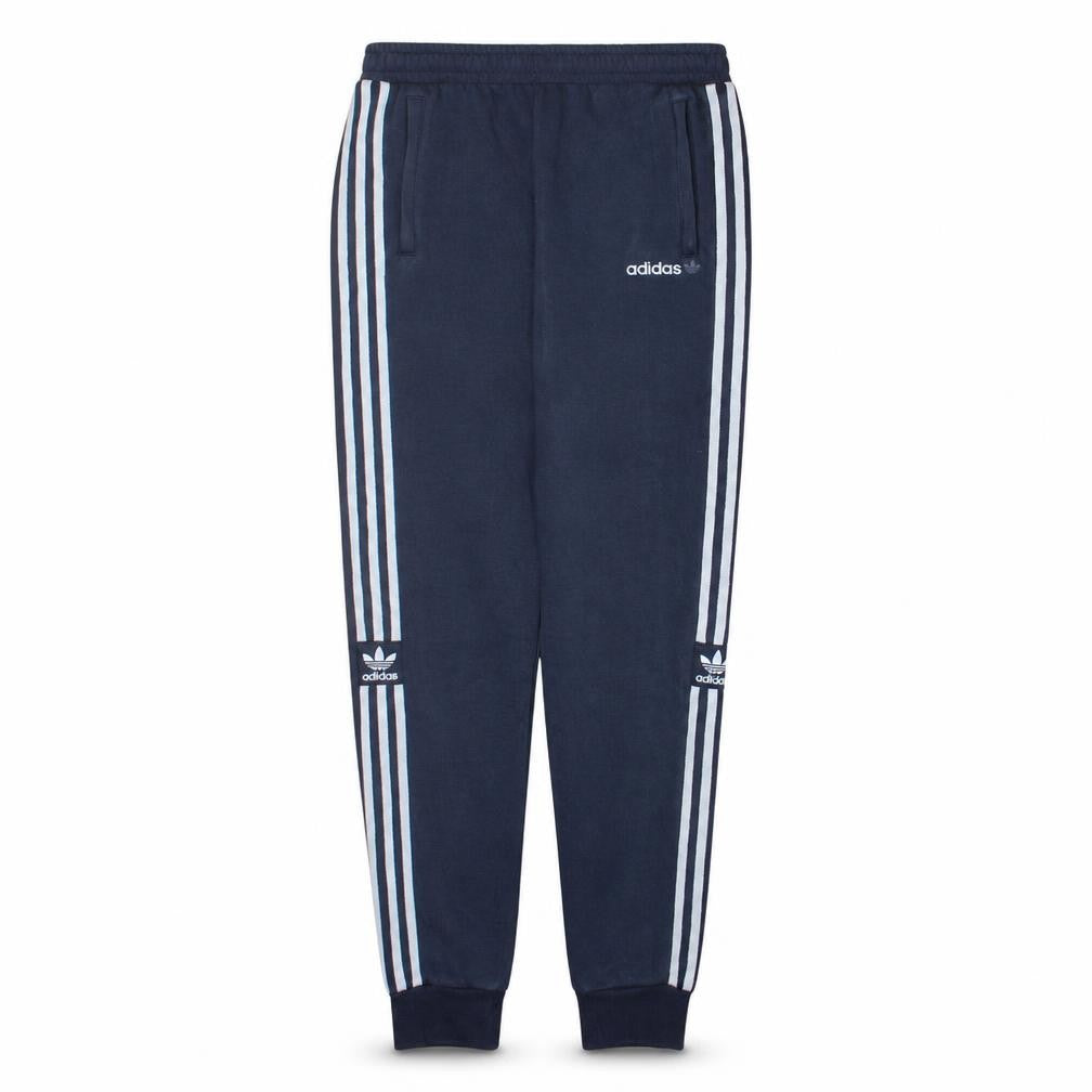Adidas Boys Blue Jogger Sweatpants 15-16 Years Fleece Tapered Bottoms