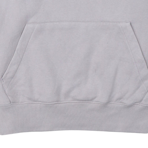Nike Womens Beige Colourblock Hoodie XS Pullover Cotton Hooded Sweatshirt