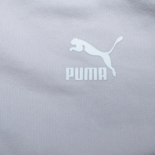 Puma Womens Beige Track Jacket Size 12 Full Zip Sports Top