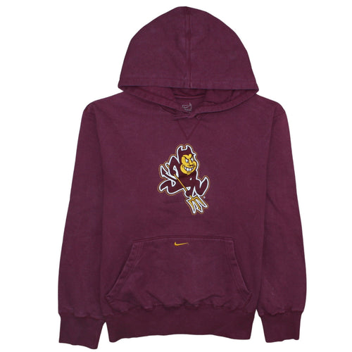 Nike Men’s Purple Graphic Pullover Hoodie L Fleece Logo