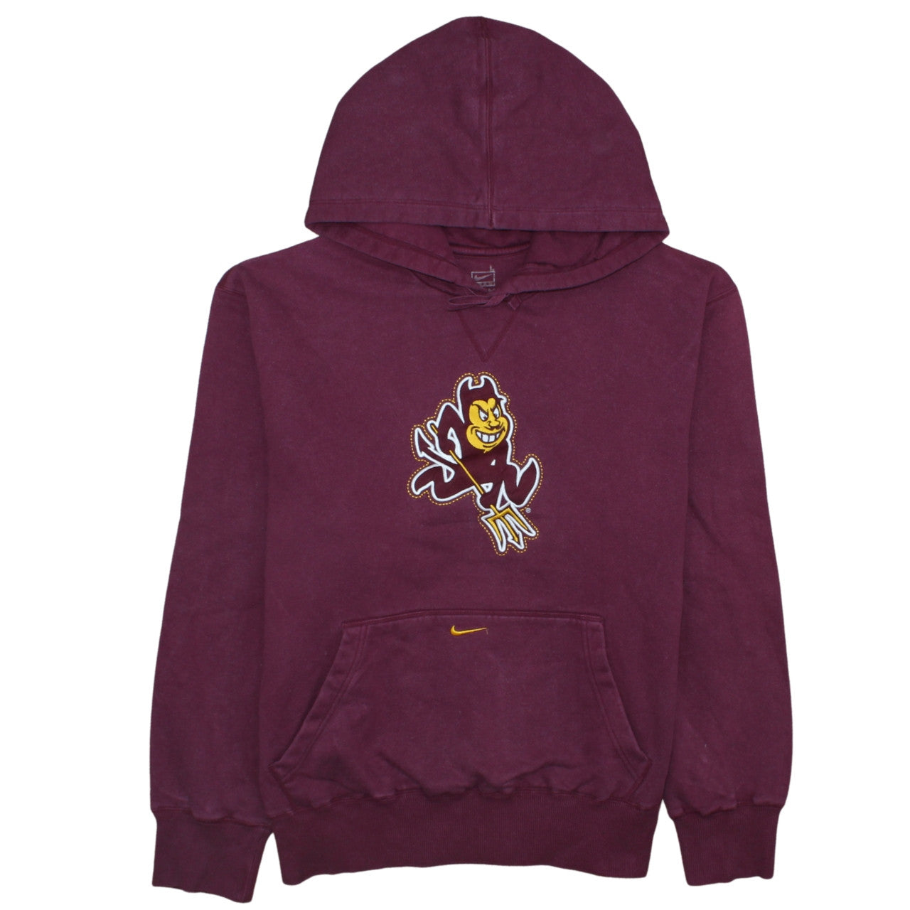 Nike Men’s Purple Graphic Pullover Hoodie L Fleece Logo