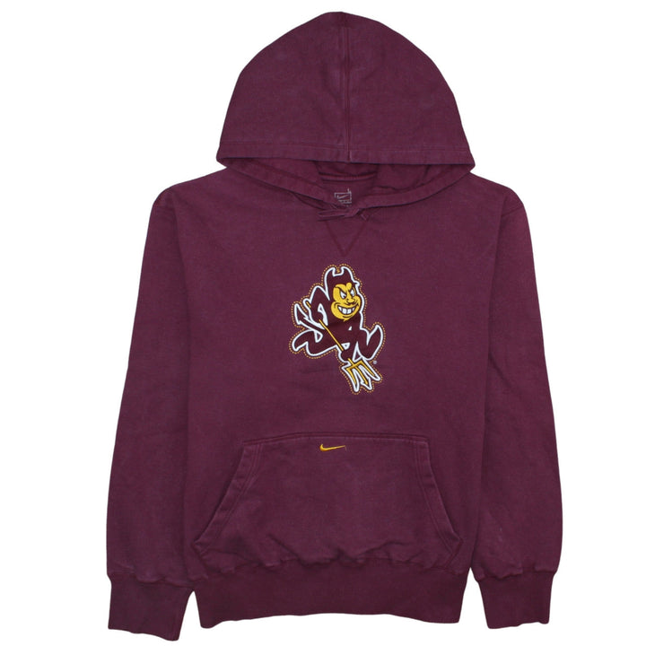 Nike Men’s Purple Graphic Pullover Hoodie L Fleece Logo