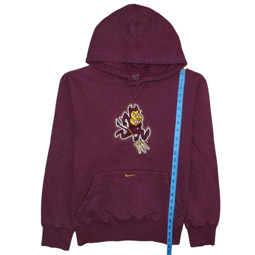 Nike Men’s Purple Graphic Pullover Hoodie L Fleece Logo