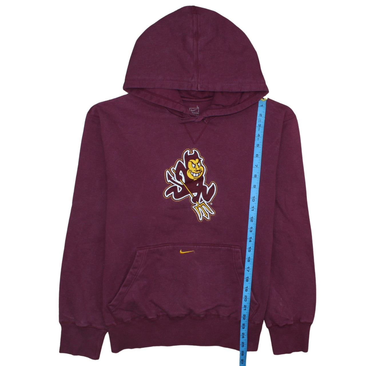 Nike Men’s Purple Graphic Pullover Hoodie L Fleece Logo