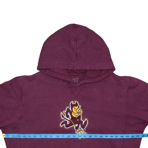 Nike Men’s Purple Graphic Pullover Hoodie L Fleece Logo
