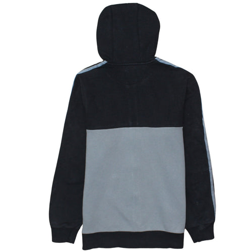 adidas Men Black Full Zip Hoodie M Sports Fleece Sweatshirt