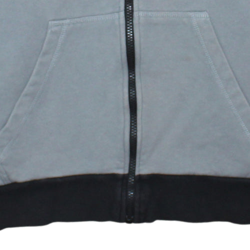 adidas Men Black Full Zip Hoodie M Sports Fleece Sweatshirt