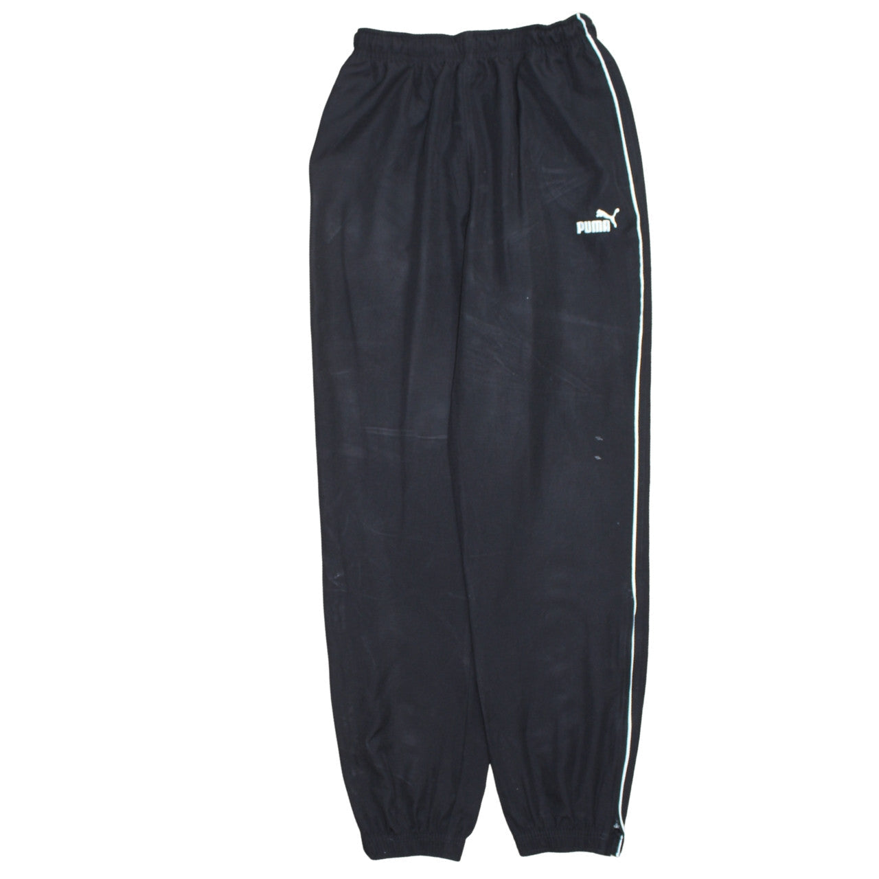 Puma Men's Black Track Pants S Elastic Waist Quick Dry Activewear
