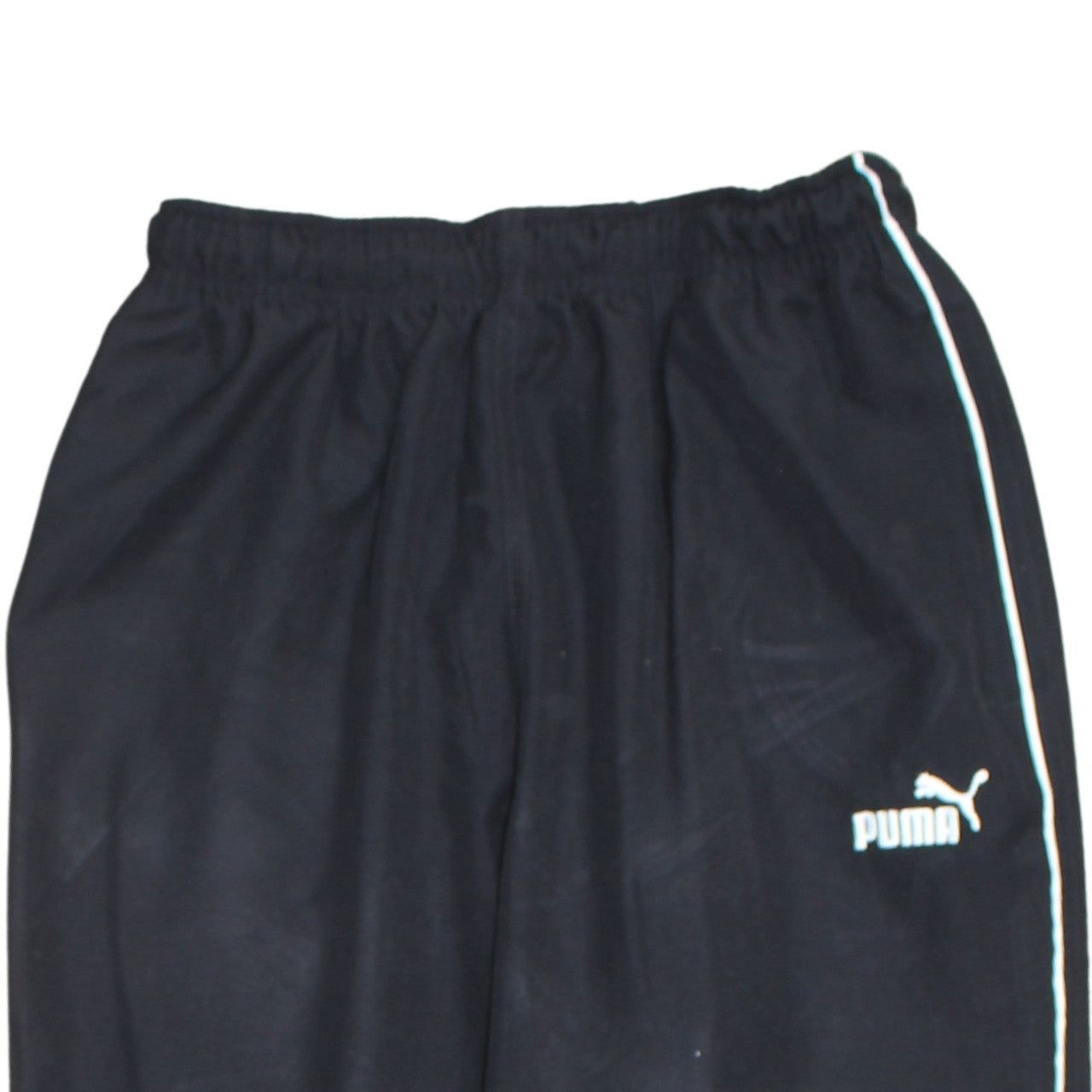 Puma Men's Black Track Pants S Elastic Waist Quick Dry Activewear