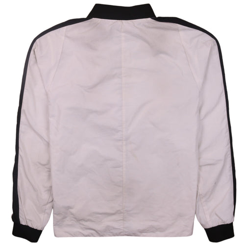Nike Men's White Track Jacket S Football Club Full Zip Sportswear