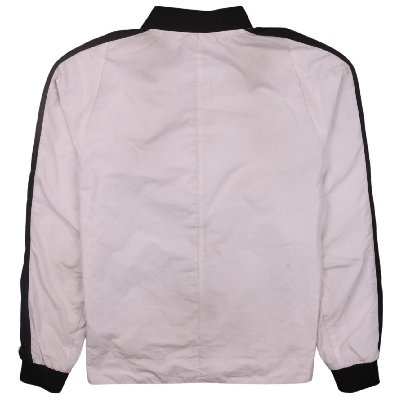 Nike Men's White Track Jacket S Football Club Full Zip Sportswear