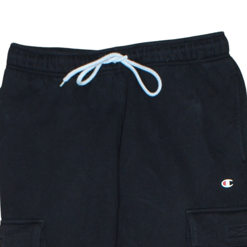 Champion Mens Black Fleece Jogger Sweatpants Size M