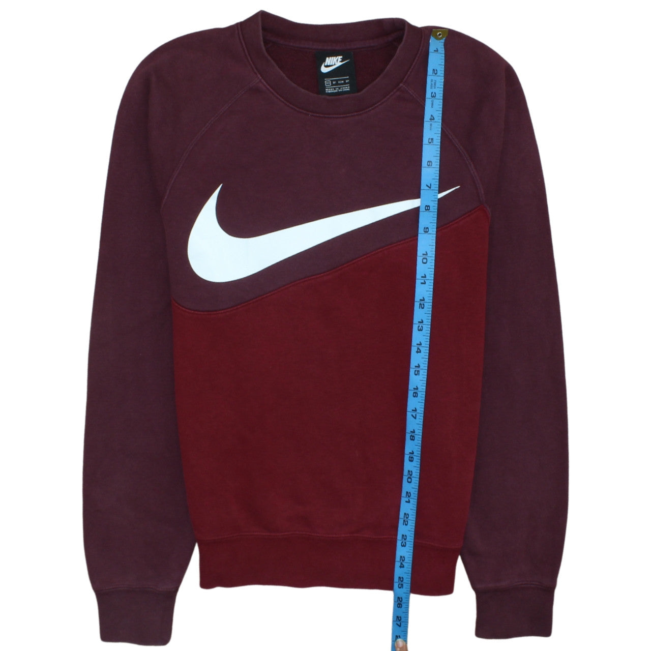 Nike Men's Red XS Pullover Crew Neck Graphic Sweatshirt