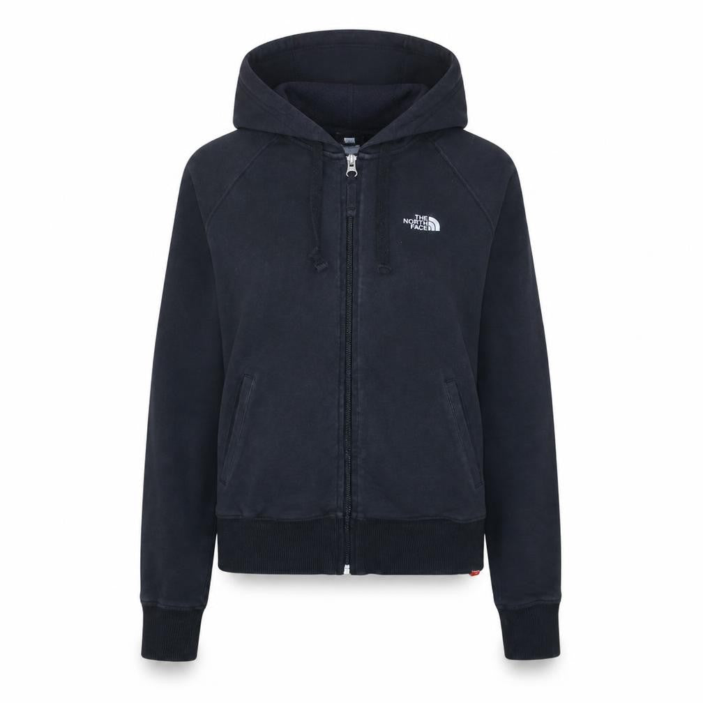 The North Face Womens Black Small Full Zip Hoodie Sweatshirt
