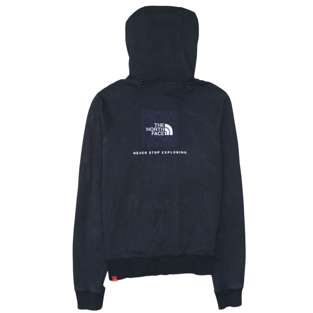The North Face Womens Black Small Full Zip Hoodie Sweatshirt