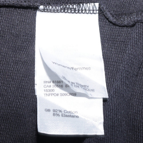 The North Face Womens Black Small Full Zip Hoodie Sweatshirt