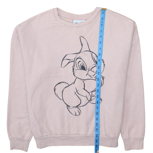 Disney Women’s Pink Thumper Sweatshirt Small UK 10/12 Pullover