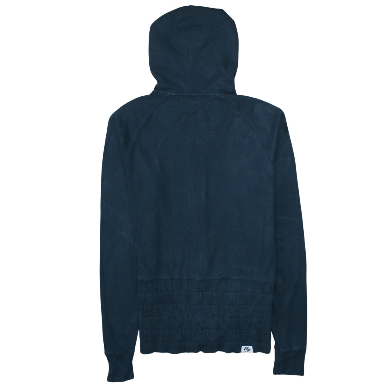Nike Air Women's Navy Blue Full Zip Hoodie XL Cotton Blend
