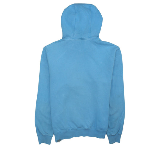 The North Face Men's Blue Pullover Hoodie Size L Cotton Fleece