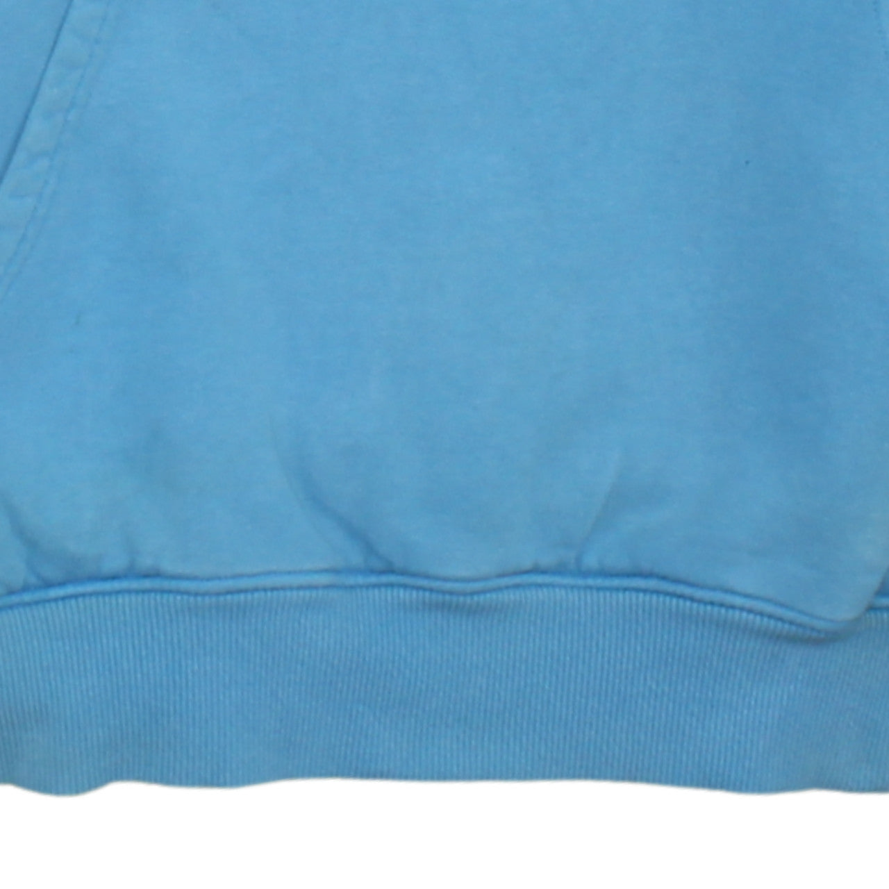 The North Face Men's Blue Pullover Hoodie Size L Cotton Fleece