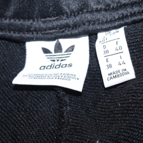 Adidas Womens Black Size 12 Track Pants with Side Stripes