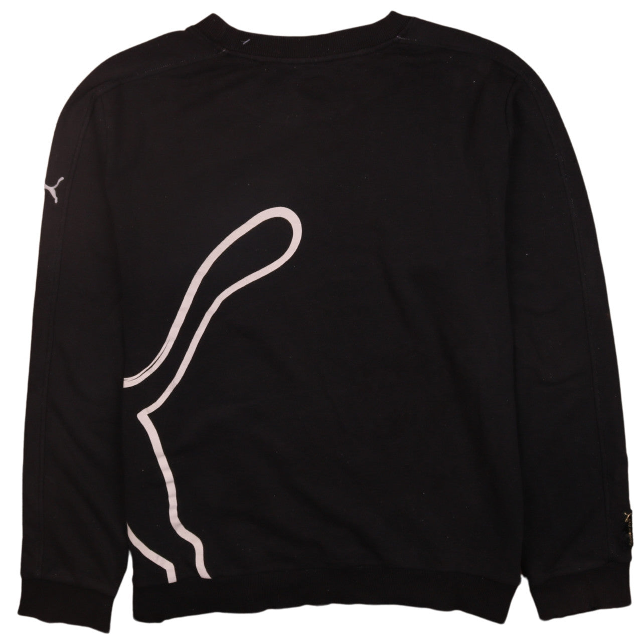 Puma Men's Black 2XL Graphic Pullover Sweatshirt