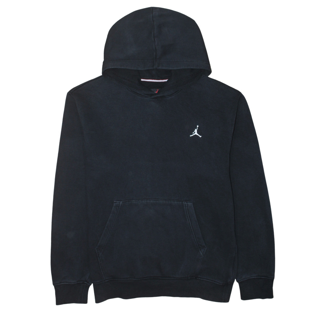 Jordan Men’s Black Pullover Hoodie Small Regular Fit Logo Fleece