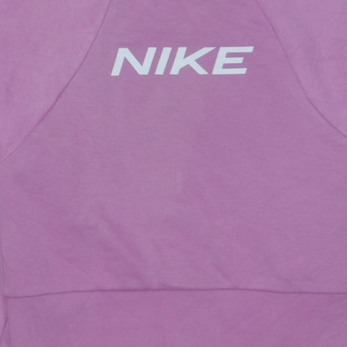 Nike Womens Pink Dri-Fit XS Pullover Sweatshirt