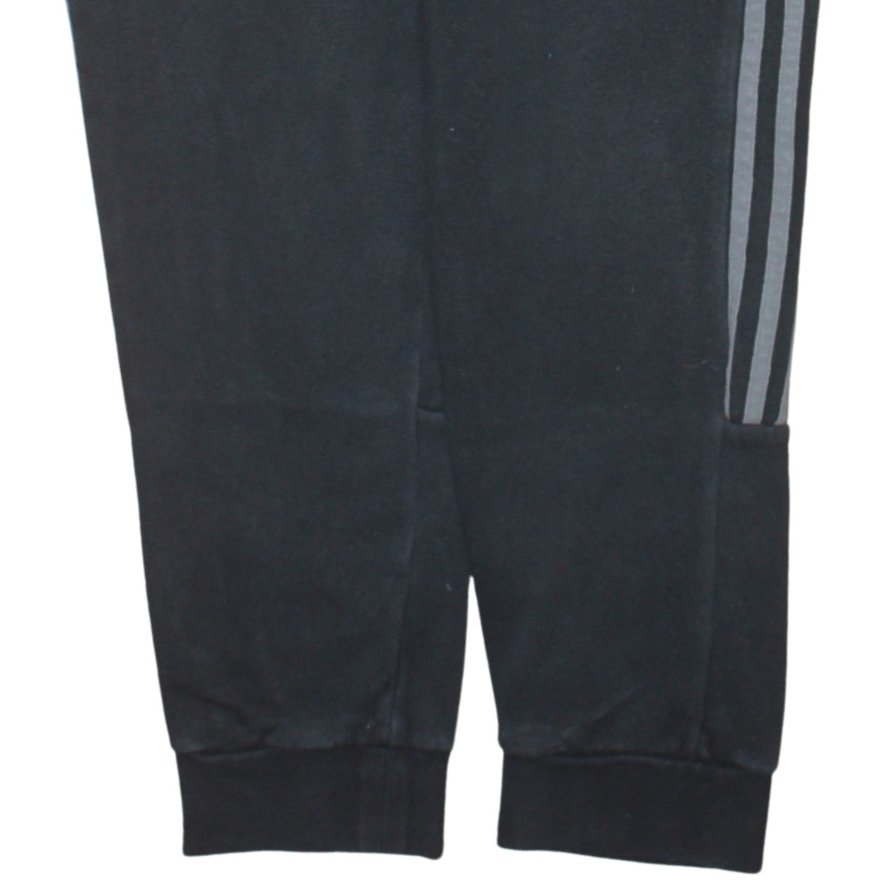 Adidas Men's Black Jogger Sweatpants S Elastic Waist Tapered Fit