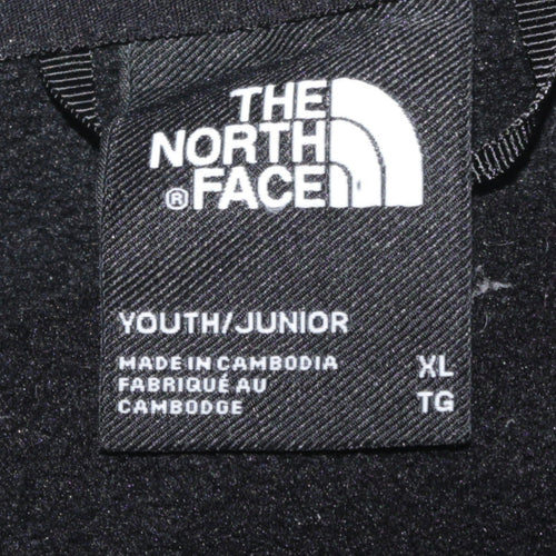 The North Face Boys Black XL 1/4 Zip Fleece Sweatshirt