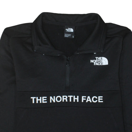 The North Face Boys Black XL 1/4 Zip Fleece Sweatshirt