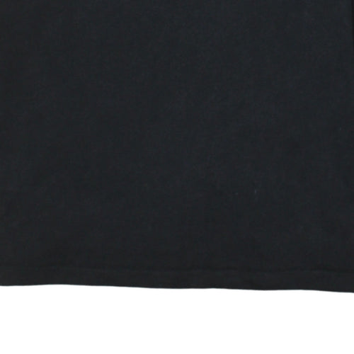 Adidas Women Black Long Sleeve Crew Neck Pullover Sweatshirt UK 8